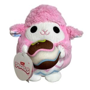 Snackles Easter Anna The Lamb Egg 8" Pink Plush Soft Cute Collectable New